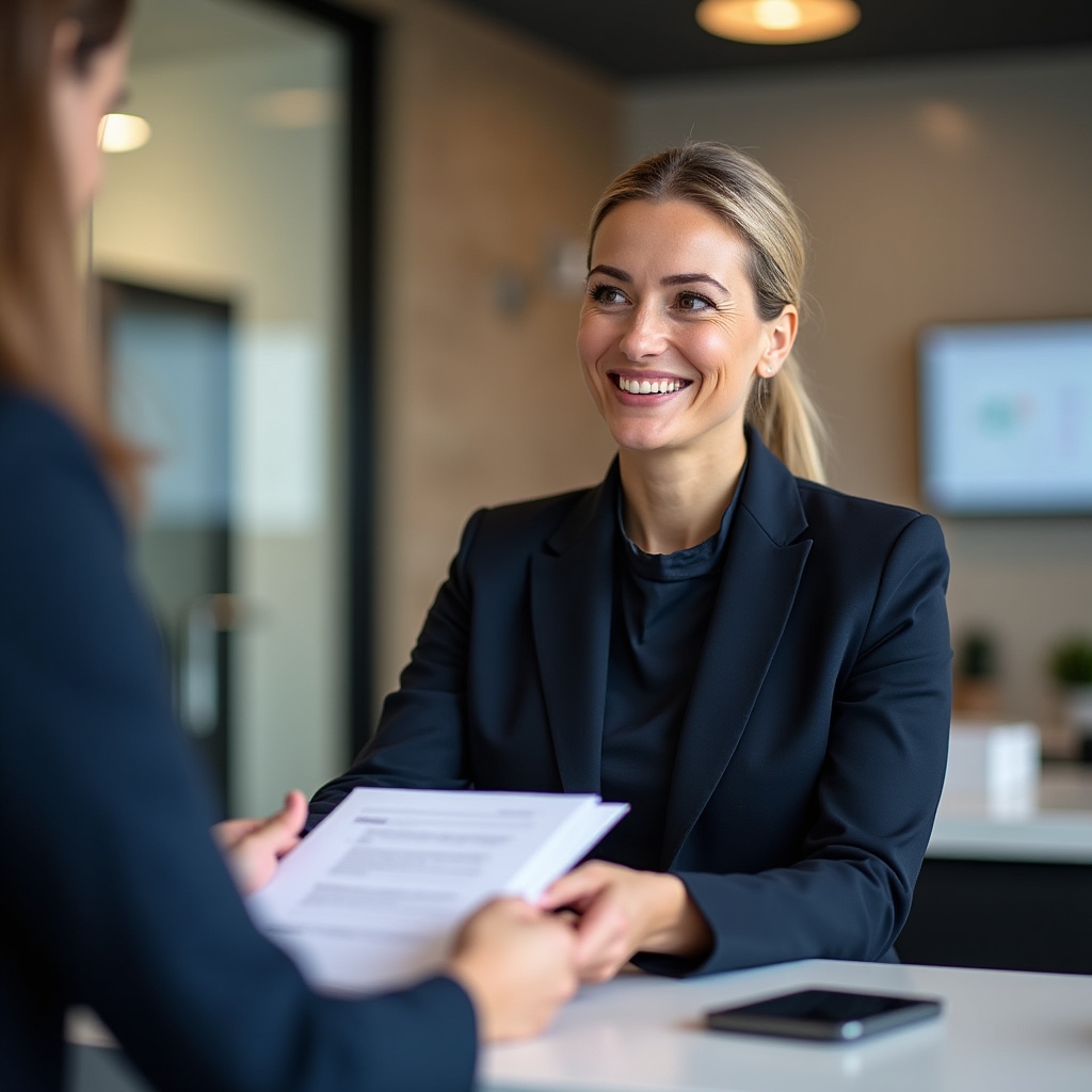 Сотрудник фронт-офиса успешно разрешает ситуацию с клиентом
